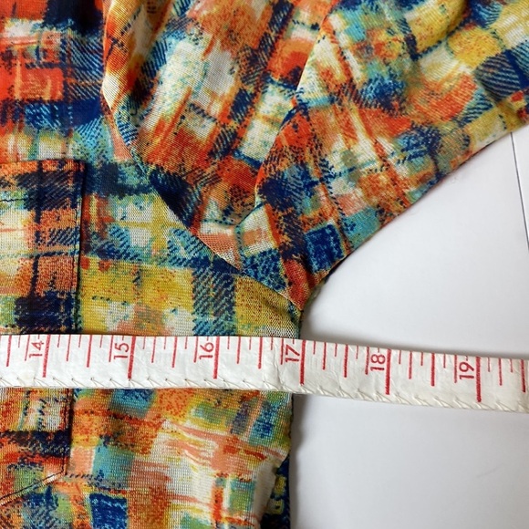 SIREN LILLY Multicolor Button Front Top size S - Picture 7 of 9